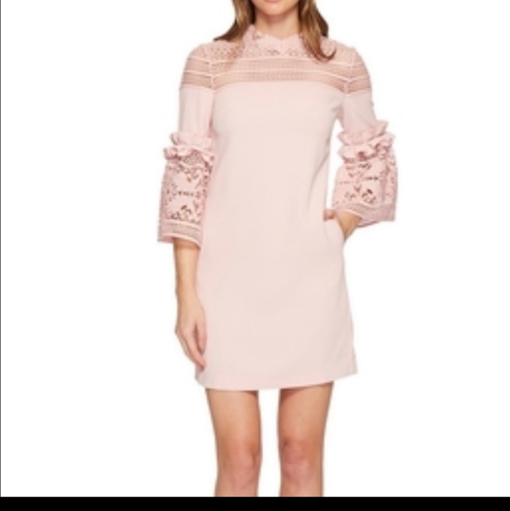 Ted baker navy dress